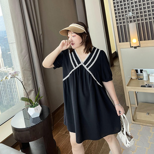 大码a字牛仔裙200斤