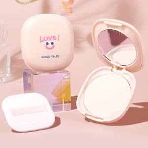 儿童专用定妆粉饼小学生幼儿园遮瑕散粉舞台彩妆表演超白不易脱妆