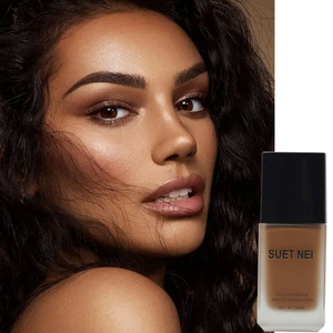 古铜色美黑粉底液小麦色轻薄遮瑕欧美妆持久平价男女士保湿bb