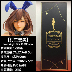 织田 原画 村主宏美 桑岛优子 兔女郎 1/4 盒装 多配件版 手办