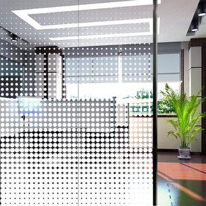 圆点防撞玻璃贴