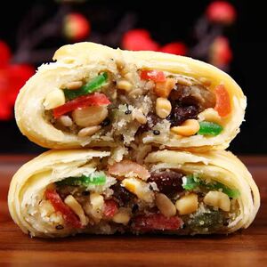 正宗苏式月饼老式酥皮传统五仁月饼礼盒手工糕点散装包邮个装