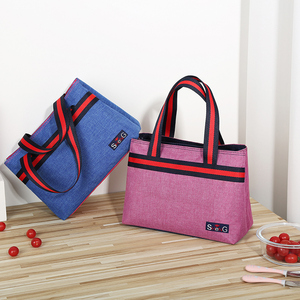 牛仔布手提包小布包女新款时尚女士化妆包包百搭手拎袋上班妈咪包