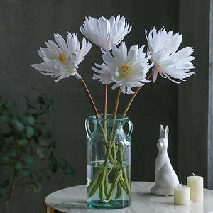 仿真花昙花高品质家居装饰花束样板间民宿插花摆件婚庆花艺绢花