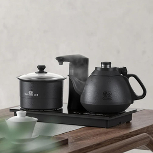吉谷tc001不锈钢全自动上水抽水电热水壶泡茶专用茶台嵌入式烧水