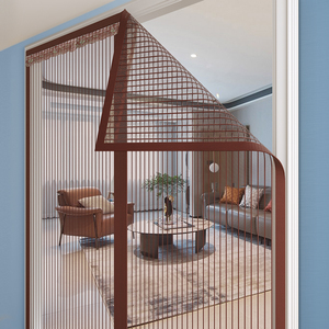 夏季门帘防蚊防蝇虫磁性高档通风透气纱帘家用磁吸自吸磁条门帘