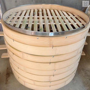 竹编蒸笼制品蒸架大锅农村用大尺寸老式木蒸扣肉的竹子家用大号