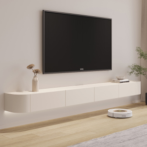 木名而来41212淘宝悬空电视柜简约现代悬挂式小户型客厅实木悬浮