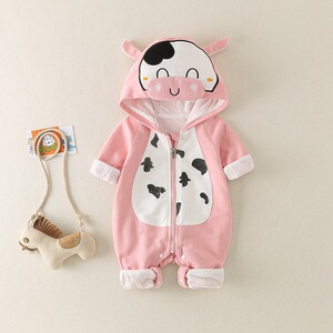 小孩衣服可爱超萌连体