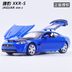 捷豹xkr-s合金声光回力车模 彩珀跑车1:32儿童小汽车玩具车模