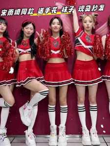 新款啦啦队打歌服韩国女团操学院风款舞台表演服女装啦啦操运动装