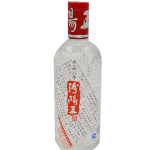 国产白酒 山西名酒 汾阳王水晶八年 500ml 普通地区整箱包邮 产