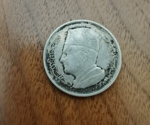 摩纳哥1960年1迪拉姆银币