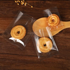 雪花酥包装袋 花茶袋牛扎饼干机封袋全透明蛋黄酥月饼食品袋100个