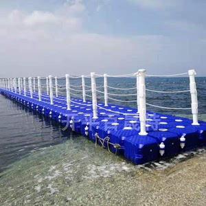 简易安装组合式浮桥码头游船停靠泊位景观水上平台租赁浮台码头