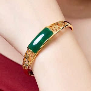 金六福翡翠手镯