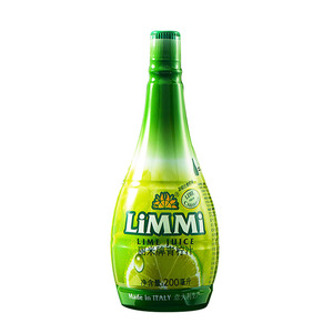 意大利进口 丽米青柠汁调味汁 limmi lime juice 200ml 买2瓶包邮