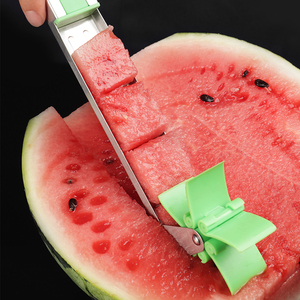 抖音不锈钢切西瓜神器分割器挖西瓜刀取肉切片器削水果切分器