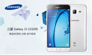 二手Samsung/三星 J3109 电信4G智能老人学生手机双卡双模 超薄机