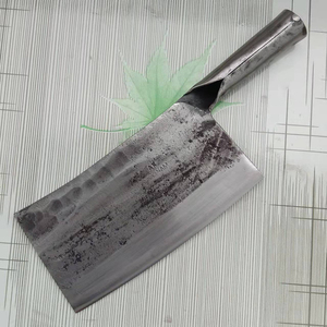 越南进口菜刀纯手工锻打砍骨刀锰钢弹簧钢猪肉铺专用饭店厨师商用