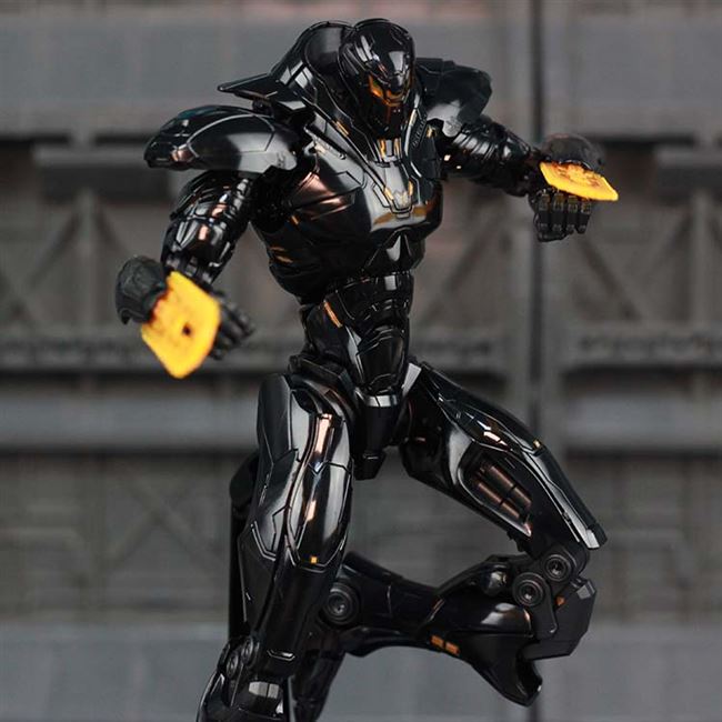 正版环太平洋2黑曜石机甲hg万代dx限定版可动拼装模型手办玩具