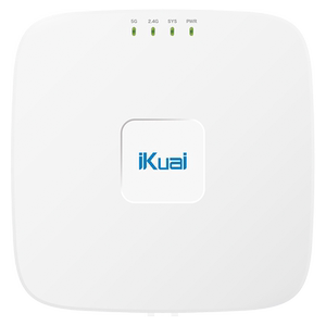 爱快(ikuai)h3/h13双频企业级无线吸顶ap酒店商场wifi接入点poe供电