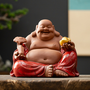 笑口常开弥勒佛像