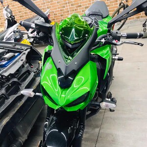 川崎大蟒蛇 z1000/r 14-21年 前挡风玻璃 前风挡 防风镜 前导流罩