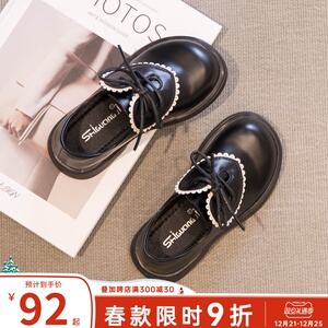 coco99311淘宝洋气蝴蝶结儿童小皮鞋~英国tagd童鞋~春季时尚轻便