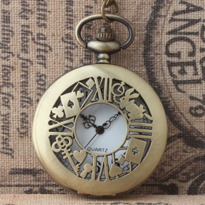 潘多拉之心怀表爱丽丝奥兹白兔子布雷克日漫画动漫复古翻盖