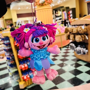 现货 日本环球影城 芝麻街挂件  abby小女孩 不退换