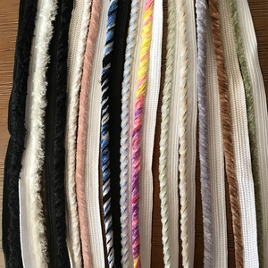 服装配件奶白色嵌镶边滚边绳子母嵌条织带花边辅料便于车缝i25