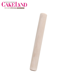 日本进口CakeLand天然实木榉木烘焙擀面杖 家庭用小号 安全无涂层