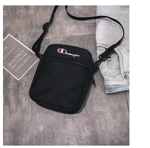 正品冠军champion斜挎包男潮牌单肩帆布包迷
