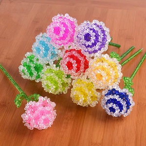 手工串珠玫瑰花