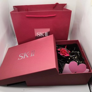 SK2/SKII神仙水礼品盒小灯泡大红瓶包装盒收纳盒手提袋礼品袋纸袋