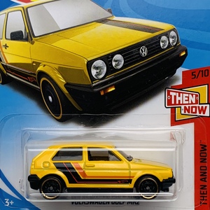 风火轮hotwheels合金火辣小跑车玩具 大众vw 高尔夫golf mk2轿车