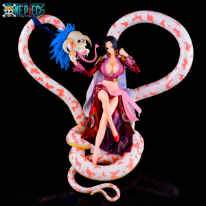 海贼王pop max 女帝蛇姬蛇女第坐姿九蛇波雅汉库克七武海动漫手办