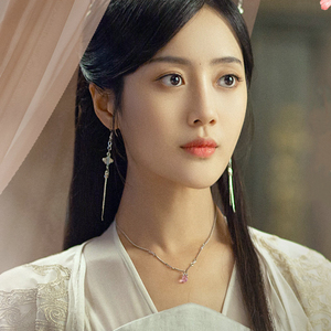 复古气质长款流苏纯银925耳环原创耳坠耳夹王梓薇清落同款耳饰