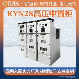 KYN28a高压开关柜充气柜进出线环网柜中置柜并网柜成套配电箱10kv