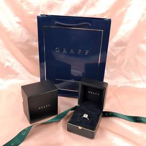 礼品新款首饰盒graf格拉芙包装求婚钻戒指盒吊坠项链盒珠宝收纳盒