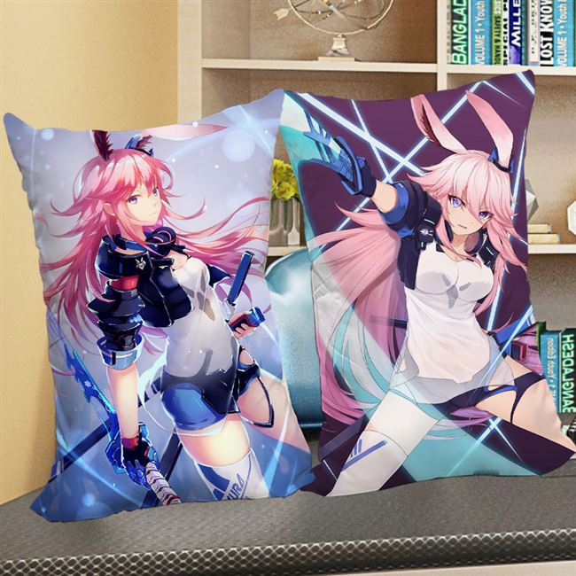 新崩坏学园3 八重樱cos抱枕 靠枕定制长方形枕头动漫周边个性定制