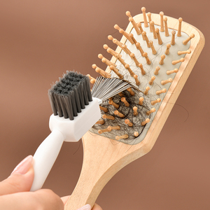 梳子发梳清洁刷气垫梳气囊按摩梳清理卷发棒木梳毛发的神器小刷子