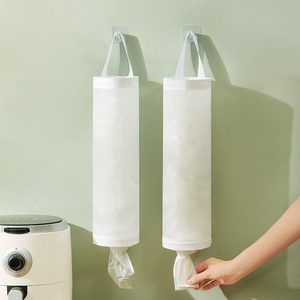装塑料袋神器厨房垃圾收纳袋整理袋子壁挂式家用购物袋储物袋挂袋