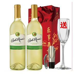 加州乐事干白葡萄酒blend312 308美国原装进口红酒750ml瓶整箱6支