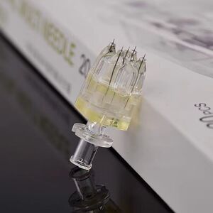 500人付款淘宝水晶五针头手打水光小针头手动医美非无痛微针微整一次