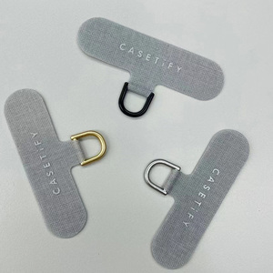 CASETi同款万能挂绳贴片垫片斜跨防丢神器卡片超薄通用手机壳夹片