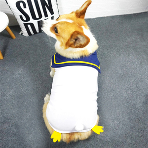 柯基狗狗衣服变身装秋冬加厚保暖加绒白色可爱企鹅装法斗博美小狗