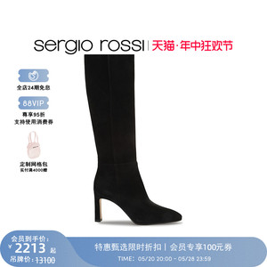 Sergio Rossi/SR女鞋sr Kim系列高跟长靴