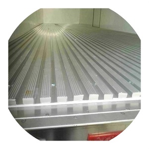 20新底板冷藏车c导风槽 加厚通风槽矩型铝轨型材海柜集装箱铝轨箱